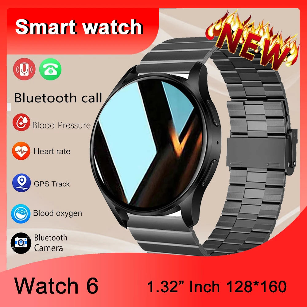 Sports Watch 6 Smartwatch Men 1.32” Inch 1Smart Wacth for You 2025